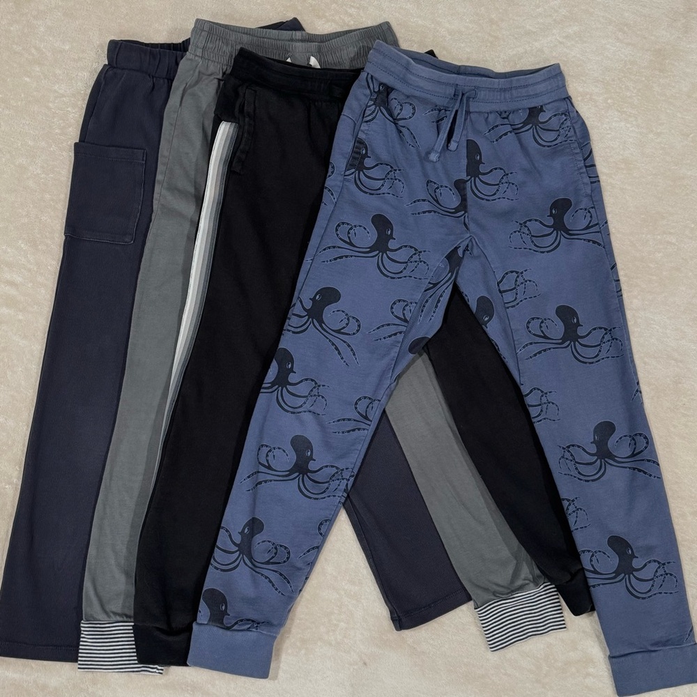 4-Pack Tea Collection Girls’ Joggers Size 10